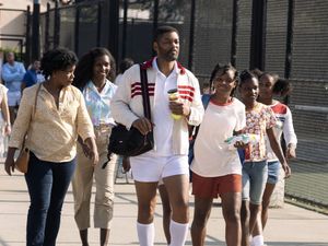 Supporting image for story: King Richard stars on how Venus and Serena Williams’ sisters helped shape film