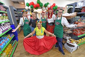 The community shop will offer a range of low-price but high-quality goods, as well as plenty of chances for a cultural exchange