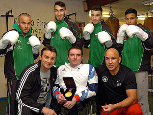 Supporting image for story: Local heroes boost boxing bid