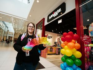 Supporting image for story: Smiggle opens doors in Telford Centre with customers enjoying free gift