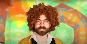 Teachers and staff filmed their Christmas music video