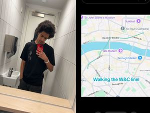 Supporting image for story: GCSE student, 16, aims to ‘walk whole of London’ after Tube line hikes go viral