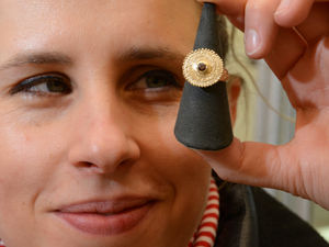 Supporting image for story: Diamond ring immortalises illicit war-time love story