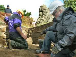 Supporting image for story: Vandals target Oswestry Castle excavation site