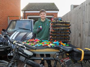 Supporting image for story: 'I powered my entire West Midlands home using 500 discarded vapes. They're not as disposable as we think'
