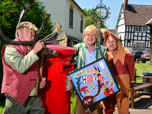 Supporting image for story: Abbots Bromley Horn Dance commemorated on stamps