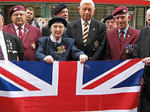 Supporting image for story: Flying flag for the armed forces