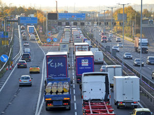 Supporting image for story: Heavy delays caused on the M6 due to seven-vehicle crash