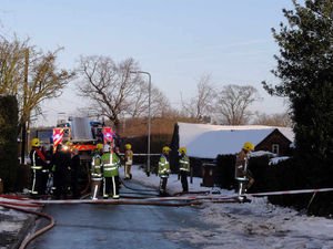 Supporting image for story: Serious housefire in Little Hay, near Lichfield