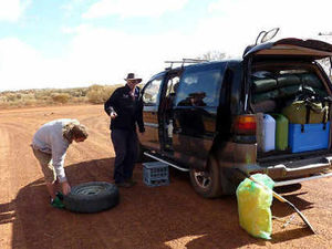 Supporting image for story: Burntwood couple save aborigines stranded in outback