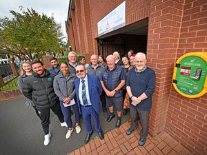 Supporting image for story: "We want to give something back to the community" – Two long standing Wolverhampton firms team up to install a new defibrillator