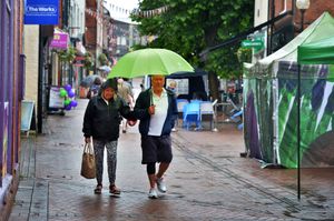 Bad weather didn't dampen spirits