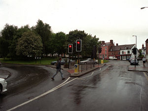 Supporting image for story: Councils at odds over Shrewsbury roundabout advertising plans