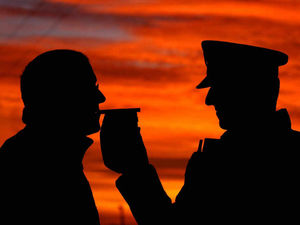 Supporting image for story: Sleeping drunk driver had foot on accelerator