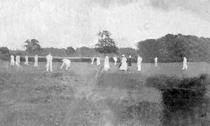 Whittington men v women in 1905. 
