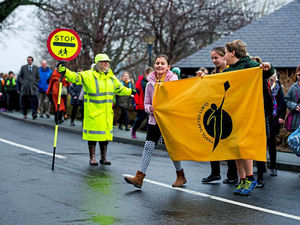 Supporting image for story: In pictures: All change for Newtown school pupils