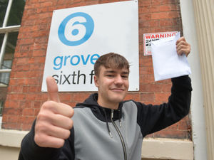 Supporting image for story: Future coaching star's transfer to Market Drayton sixth form pays off on results day