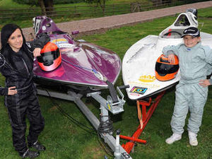 Supporting image for story: Waves of success for powerboating pair
