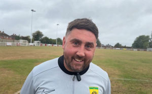 All smiles for Gornal Athletic boss Stuart How. Pic: Gornal Athletic