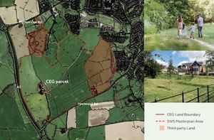 CEG is proposing to build between 1,200 and 1,400 homes between Mytton Park Road and Hanwood Road in Shrewsbury. Picture: CEG