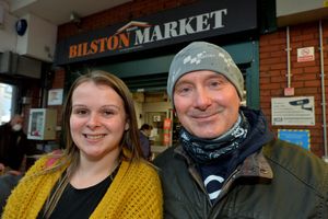 Katie and Steve Pearce from Coseley