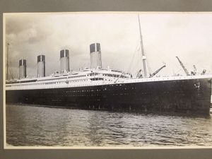 Supporting image for story: Titanic passenger’s archive set to sell for more than £100,000