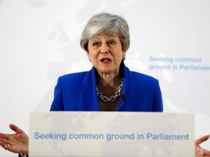 Supporting image for story: Theresa May urges Jeremy Corbyn to back Brexit deal as Tories desert her