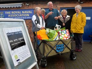 Supporting image for story: Newport Food Bank is given extra support from kind-hearted councillor