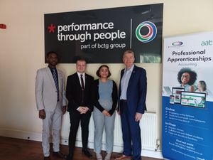 Supporting image for story: Ladder for the Black Country: Trio start new roles at training firm PTP
