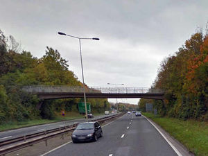 Supporting image for story: Emergency 40mph limit on A442 in Telford after 'serious defects' found with bridge barriers