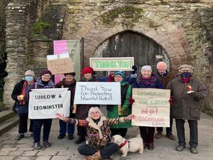 Supporting image for story: Protestors in Ludlow thank the House of Lords for 'boosting democracy' in vote on protest bill