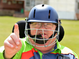 Supporting image for story: Tributes to cricket umpire and disability champion John McIntear who has died aged 62