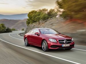 Supporting image for story: The Mercedes E-Class Coupe is an excellent long-distance cruiser that won't get upset in the corners