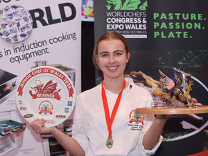 Supporting image for story: Caitlin wins coveted Junior Chef of Wales the day after her 19th birthday