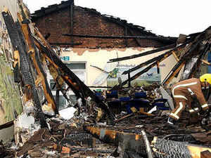 Supporting image for story: Questions over fire at beauty spot