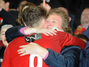 Supporting image for story: Pride of the Midlands: Stourbridge fans herald valiant Glassboys after heartbreaking FA Cup defeat - PICTURES and VIDEO