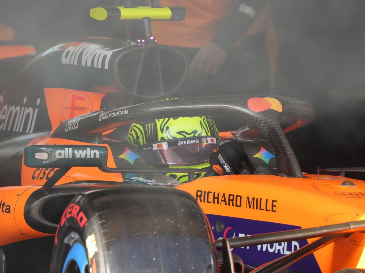 Lando Norris ruled out of Chinese Grand prix by mechanical failure Lando Norris ruled out of Chinese Grand prix by mechanical failure