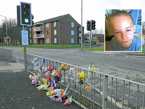 Supporting image for story: Objections over tribute at site of Telford boy's road death