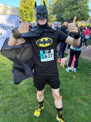 Even the legendary Batman turned up for this year's event