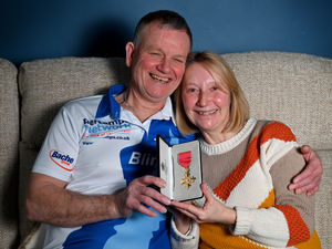 Supporting image for story: Blind Dave Heeley locks away OBE and is concentrating on escaping from Colditz