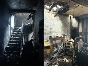 Supporting image for story: Shrewsbury fire tragedy: New pictures show extent of devastating blaze which killed beloved grandmother