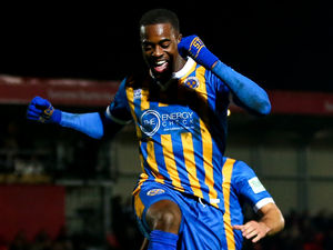 Supporting image for story: Fejiri Okenabirhie is warning Shrewsbury against complacency