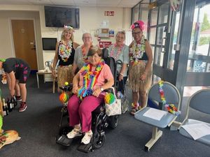 Supporting image for story: Tropical treat: Hawaiian day brings sunshine and smiles