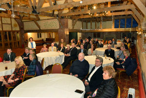 Local business people and guests gather for Brexit talk at the Madeley Court Hotel
