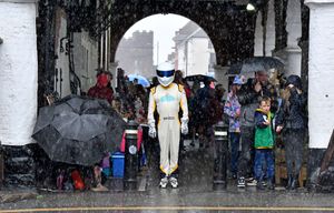 Some say he forgot his umbrella. All we know is, he's called The Stig.