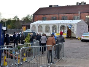 Supporting image for story: Rapid testing back on track in Wolverhampton as 'steady flow' swabbed at site