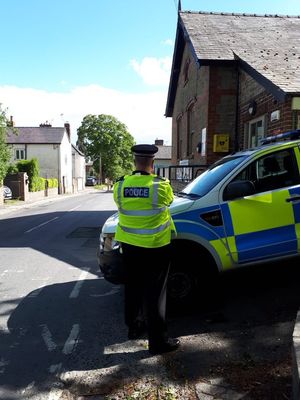 Police speed checks near Leominster