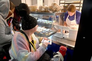 The new Firkins bakery in the new West Bromwich Indoor Market Hall