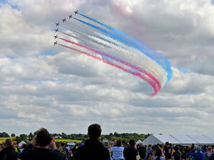Supporting image for story: In pictures: Smiles galore as RAF Cosford Air Show returns after three years 