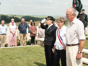 Supporting image for story: Hilltop ceremony remembers Shropshire heroes